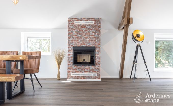 Maison confortable  Welkenraedt pour 6 personnes avec jacuzzi, quipements de jeux et jardin priv