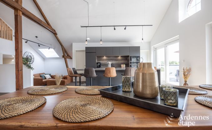 Maison confortable  Welkenraedt pour 6 personnes avec jacuzzi, quipements de jeux et jardin priv