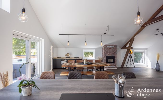 Maison confortable  Welkenraedt pour 6 personnes avec jacuzzi, quipements de jeux et jardin priv