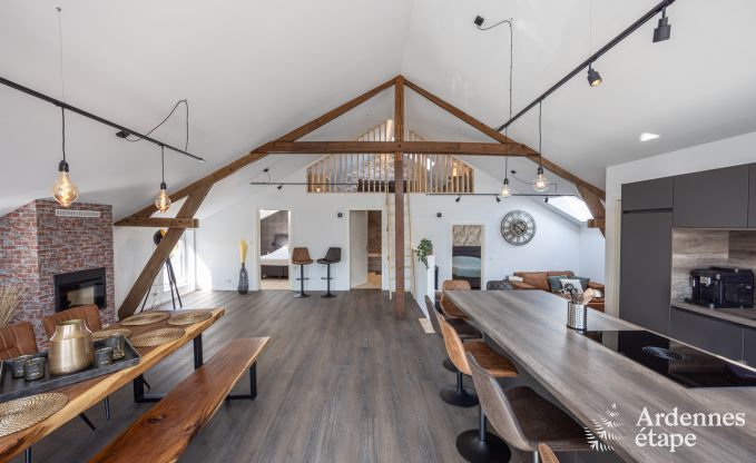 Maison confortable  Welkenraedt pour 6 personnes avec jacuzzi, quipements de jeux et jardin priv