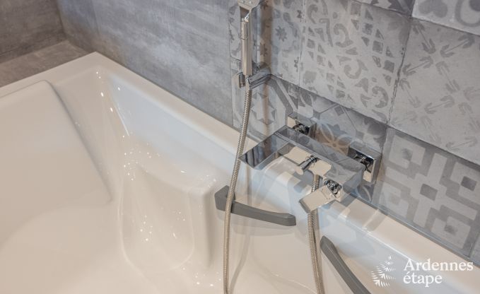 Maison confortable  Welkenraedt pour 6 personnes avec jacuzzi, quipements de jeux et jardin priv