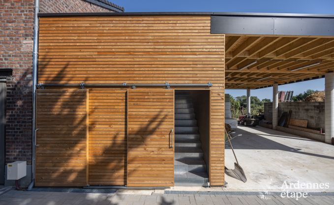 Maison confortable  Welkenraedt pour 6 personnes avec jacuzzi, quipements de jeux et jardin priv