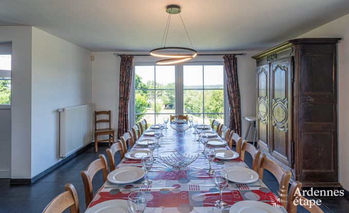 Maison de vacances � Wellin pour 14 personnes en Ardenne
