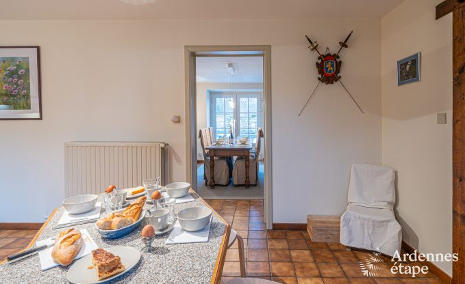 Maison de vacances conviviale  Williers pour 6 personnes avec jardin, terrasse et vue magnifique en Ardenne