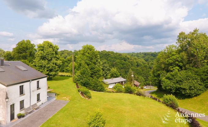 Maison de vacances conviviale � Williers pour 6 personnes avec jardin, terrasse et vue magnifique en Ardenne