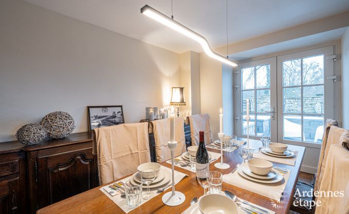 Maison de vacances conviviale  Williers pour 6 personnes avec jardin, terrasse et vue magnifique en Ardenne