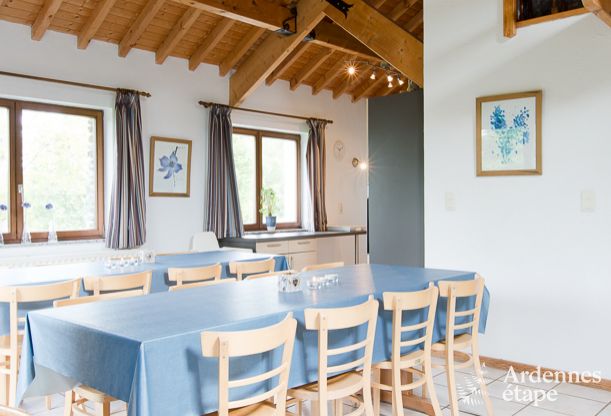 Maison de vacances � Xhoffraix pour 16 personnes en Ardenne