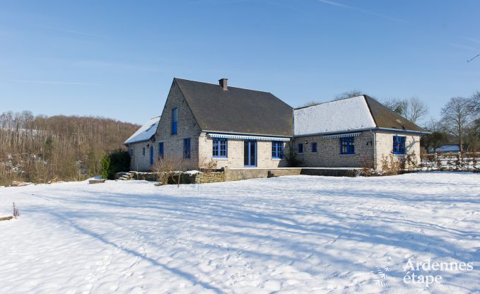Maison de vacances � Yvoir (Crupet) pour 14 personnes en Ardenne