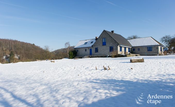 Maison de vacances � Yvoir (Crupet) pour 14 personnes en Ardenne