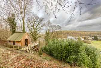 Maison de vacances romantique à Yvoir : calme et nature en Ardenne